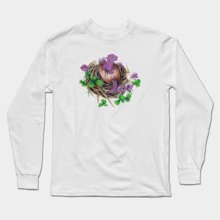 Hatchling Purple Long Sleeve T-Shirt